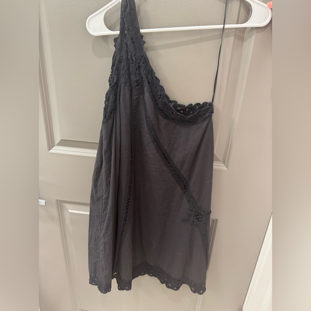 Free People Linen Mini Dress